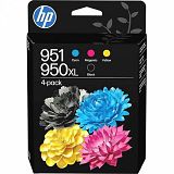 KOMPLET ČRNIL HP 950XL ČRNO IN 951 CYAN / MAGENTA / RUMENA ZA OFFICJETPRO 810e