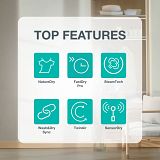 Kondenzacijski sušilnik perila s toplotno črpalko DG69CPS