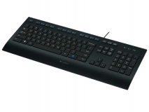 LOGITECH K280e Comfort USB črna slo tisk tipkovnica