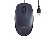 LOGITECH M100 žična optična črna miška