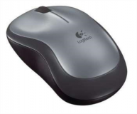 Logitech M185 Wireless mini miška, črna-siva