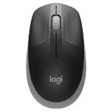 LOGITECH M190 brezžična optična siva miška