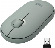 Logitech miška Pebble M350 Wireless, roza