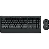 LOGITECH MK545 ADVANCED brezžična črna slo tisk tipkovnica + miška