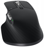 Logitech MX Master 3 miška, brezžična, unifying, darkfield, 4000 DPI, polnilna