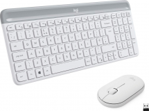 Logitech Slim Wireless Combo MK470, grafitna SLO