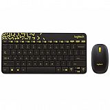 Logitech Tipkovnica +MIŠ Logitech Brezžična Desktop MK240 NANO