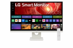 Monitor LG 27 27U731SA-W Smart, IPS, 3840x2160, 2x HDMI, DP, USB-C, bel