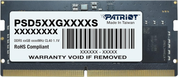 Patriot Signature Line 16GB DDR5-5600 SODIMM CL46, 1.1V