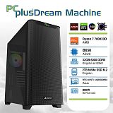 PCPLUS Dream Machine Ryzen 7 7800X3D 32GB 2TB NVMe SSD GeForce RTX 4070Ti 12GB gaming namizni računalnik