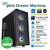 PCPLUS Dream Machine Ultra 7 265F 32GB 2TB SSD RTX 5070 12GB Windows 11 Home + Xbox GP gaming namizni računalnik
