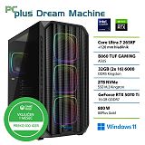 PCPLUS Dream Machine Ultra 7 265K 32GB 2TB SSD RTX 5070Ti 16GB Windows 11 Home + Xbox GP gaming namizni računalnik
