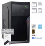 PCPLUS E-machine i5-11400 16GB 512GB NVMe SSD Windows 11 Pro Office Home & Bus namizni računalnik 