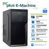 PCPLUS E-machine i5-12400 16GB 500GB NVMe SSD Windows 11 Pro namizni računalnik