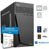 PCPLUS e-office i3-10100 8GB 256GB NVMe  SSD Windows 11 Home namizni računalnik