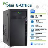 PCPLUS e-office i5-11400 8GB 500GB NVMe SSD Windows 11 Home namizni računalnik