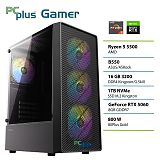PCPLUS Gamer Ryzen 5 5500 16GB 1TB GeForce RTX 5060 8GB gaming namizni računalnik