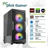 PCplus Gamer Ryzen 5 5500 16GB 1TB NVMe SSD GeForce RTX 3050 6GB gaming namizni računalnik