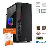 PCPLUS Gamer Ryzen 5 5600G 16GB 512GB NVMe SSD GF RTX 1650 4GB Windows 11 RGB gaming namizni računalnik