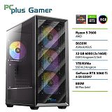 PCPLUS Gamer Ryzen 5 7600 32GB 1TB SSD RTX 5060Ti 8GB gaming namizni računalnik