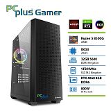 PCPLUS Gamer Ryzen 5 8500G 32GB 1TB SSD GeForce RTX 4060 8GB RGB gaming namizni računalnik