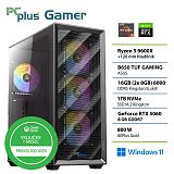 PCPLUS Gamer Ryzen 5 9600X 16GB 1TB GeForce RTX 5060 8GB Windows 11 Home + Xbox GP gaming namizni računalnik