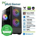 PCPLUS Gamer Ryzen 5 9600X 16GB 1TB SSD RTX 5060Ti 16GB Windows 11 Home + Xbox GP gaming namizni računalnik