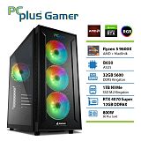 PCPLUS Gamer Ryzen 5 9600X 32GB 2TB SSD RTX 4070 Super 12GB gaming namizni računalnik + Darilo: Monster Hunter Wilds