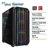 PCPLUS Gamer Ryzen 7 9700X 32GB 2TB SSD 9070XT gaming namizni računalnik