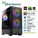 PCPLUS Gamer Ryzen 7 9700X 32GB 2TB SSD RTX 4070 Super 12GB gaming namizni računalnik + Darilo: Monster Hunter Wilds