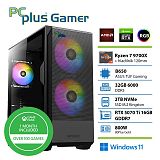 PCPLUS Gamer Ryzen 7 9700X 64GB 2TB SSD RTX 5070Ti 16GB Windows 11 Home + Xbox GP gaming namizni računalnik + Darilo: Monster Hunter Wilds