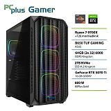 PCPLUS Gamer Ryzen 7 9700X 64GB 2TB SSD RTX 5070Ti 16GB gaming namizni računalnik