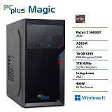 PCPLUS Magic Ryzen 5 5600GT 16GB 1TB Windows 11 Home namizni računalnik