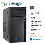 PCPLUS Magic Ryzen 7 5700 16GB 1TB SSD GT730 Windows 11 Pro namizni računalnik
