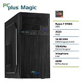 PCPLUS Magic Ryzen 7 5700G 16GB 1TB namizni računalnik