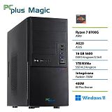 PCPLUS Magic Ryzen 7 8700G 16GB 1TB Windows 11 Pro namizni računalnik