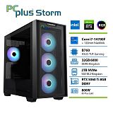 PCPLUS Storm Core i7-14700F 32GB 2TB SSD RTX 5060Ti 8GB gaming namizni računalnik