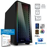 PCPLUS Storm i5-11400F 16GB 1TB NVMe SSD GeForce RTX 3050 8GB Windows 11 Home RGB gaming namizni računalnik