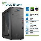 PCPLUS Storm i5-12400F 16GB 1TB NVMe SSD GeForce RTX 3050 8GB gaming namizni računalnik