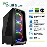 PCPLUS Storm i7-13700F 16GB 1TB NVMe SSD GeForce RTX 4070 DDR6X 12GB RGB gaming namizni računalnik