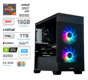 Računalnik PCX Exam Ryzen 5 5500/16GB/1TB/RTX3050