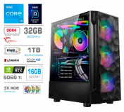 Računalnik PCX Exton i5 14400KF/32GB/1TB/RTX5060Ti/RGB