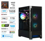Računalnik PCX Exton R7 9700X/16GB/1TB/RTX5060Ti/W11P