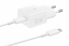 SAMSUNG ADAPTER+KABEL HITRI TYPE-C TO TYPE-C 25W WHITE