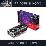 SAPPHIRE AMD Radeon RX 7700 XT NITRO+ 12GB GDDR6 ARGB gaming grafična kartica + Darilo: Monster Hunter Wilds
