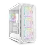 SHARKOON AK5M RGB midiATX okno belo ohišje