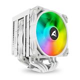 SHARKOON CPU A60 RGB WHITE AIR COOLER 2x120mm PWM 260W procesorski hladilnik