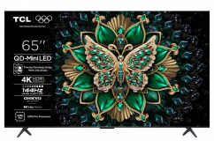 TCL 4K QD-Mini LED TV 65C61K, Google TV, 144Hz, Onkyo zvok z Dolby Atmos