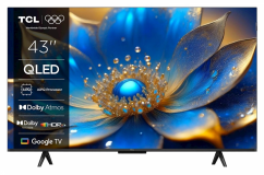 TCL 4K QLED TV 43P79K, Google TV,Dolby Vision & Atmos