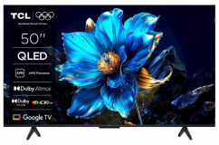 TCL 4K QLED TV 50P71K, Google TV, Dolby Vision & Atmos